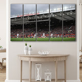 Old Trafford Stadium, Stadium Canvas, Sport Art, Gift for him, Multi Panels B, Canvas Prints Wall Art Decor