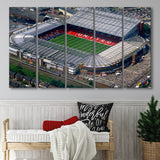 Old Trafford in Stretford, Stadium Canvas, Sport Art, Gift for him, Multi Panels B, Canvas Prints Wall Art Decor
