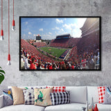 Ole Miss Rebels Wall Art Vaught Hemingway Stadium,Sport Stadium Art Prints, Fan Gift, Wall Decor