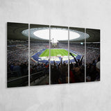 Olympia Stadion Berlin, Stadium Canvas, Sport Art, Gift for him, Multi Panels B, Canvas Prints Wall Art Decor