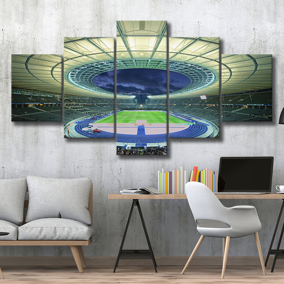 Olympiastadion Stadium in Berlin, Stadium Canvas, Sport Art, Large Canvas,V1 Multi Panels, Canvas Prints Wall Art Decor