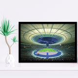 Olympiastadion Stadium in Berlin, Stadium Canvas, Sport Art, Gift for him,100 Framed Art Prints Wall Art Decor, Framed Picture