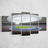 Olympiastadion in Berlin, Stadium Canvas, Sport Art, Large Canvas, Multi Panels, Canvas Prints Wall Art Decor