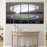 Olympiastadion in Berlin, Stadium Canvas, Sport Art, Gift for him, Multi Panels B, Canvas Prints Wall Art Decor