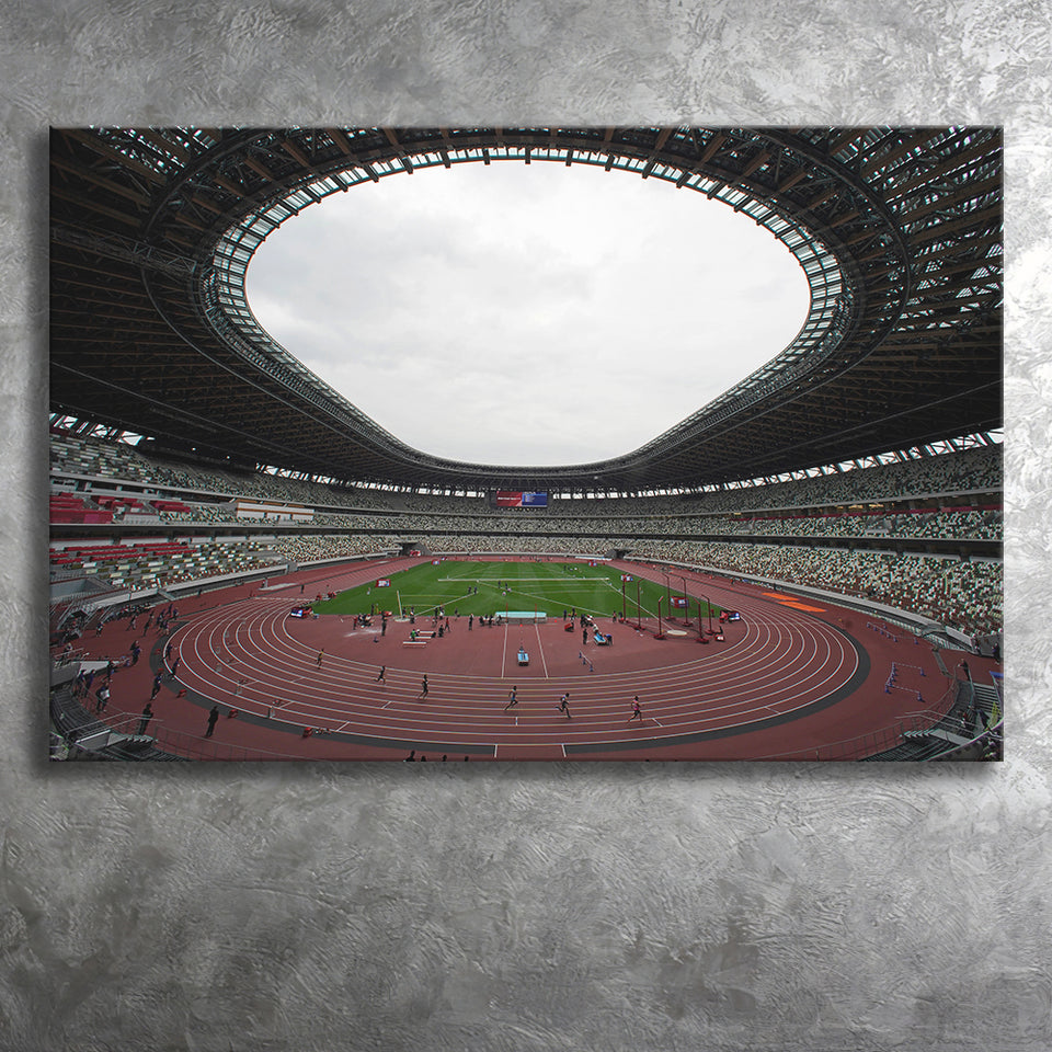Olympic Stadium, Stadium Canvas, Sport Art, Gift for him, Fan Gift, Canvas Prints Wall Art Decor