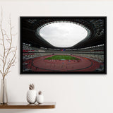 Olympic Stadium, Stadium Canvas, Sport Art, Gift for him, Framed Canvas Prints Wall Art Decor, Framed Picture