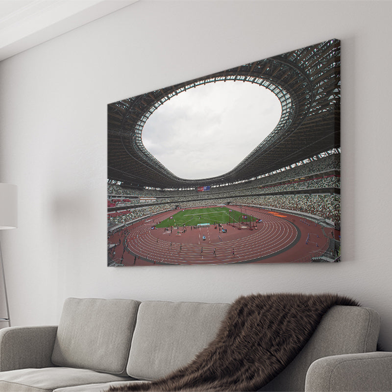 Olympic Stadium, Stadium Canvas, Sport Art, Gift for him, Fan Gift, Canvas Prints Wall Art Decor