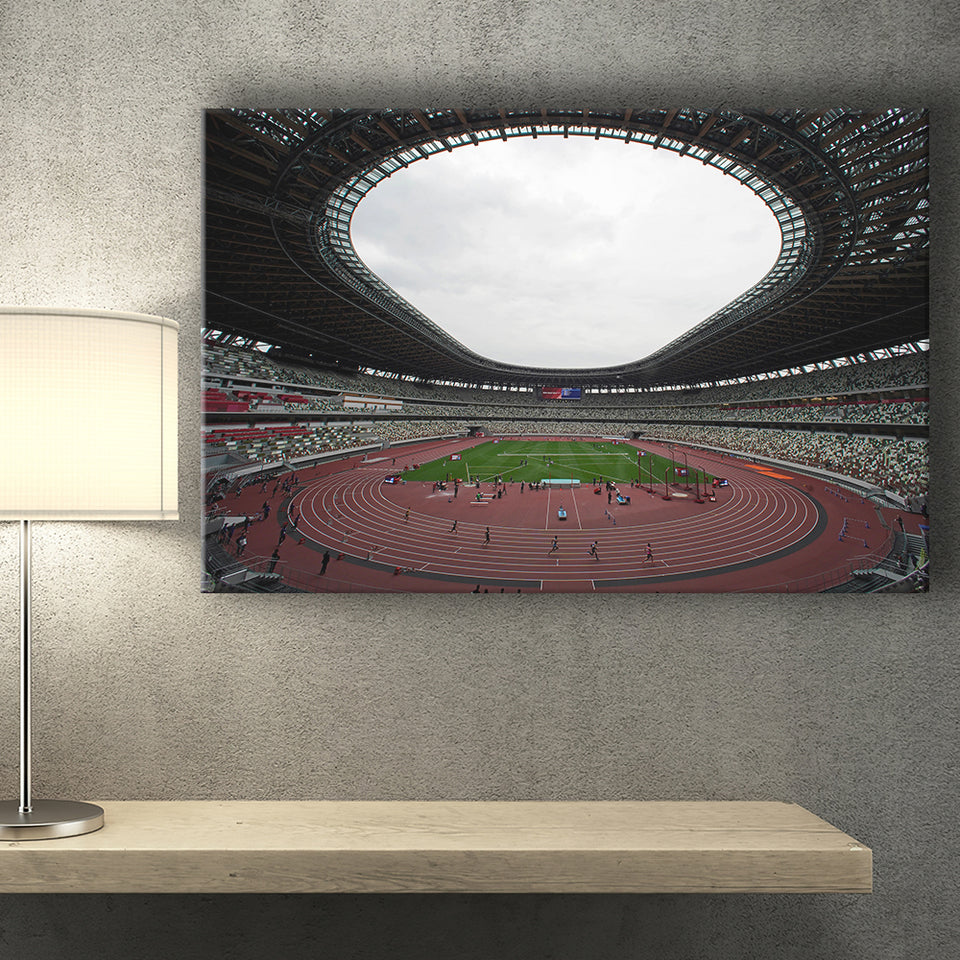 Olympic Stadium, Stadium Canvas, Sport Art, Gift for him, Fan Gift, Canvas Prints Wall Art Decor