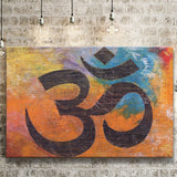 Om Painting Canvas Prints - Painting Canvas, Canvas Art, Prints for Sale, Wall Art, Wall Decor