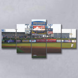 Omaha Storm Chasers Wall Art Werner Park Stadium Canvas Prints,Multi Panels,Sport Stadium Art Prints, Fan Gift