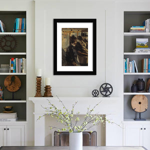Omnibus Ii By Anders Zorn-Canvas Art,Art Print,Framed Art,Plexiglass cover