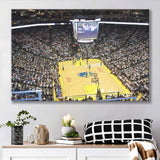 Oracle Arena Wall Art Golden State Warriors Stadium Canvas Prints,Sport Stadium Art Prints, Fan Gift, Wall Decor