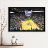 Oracle Arena Wall Art Golden State Warriors Stadium Framed Canvas Prints,Sport Stadium Art Prints, Fan Gift