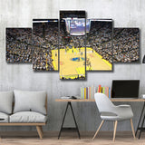 Oracle Arena Wall Art Golden State Warriors Stadium Canvas Prints,Multi Panels,Sport Stadium Art Prints, Fan Gift