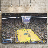 Oracle Arena Wall Art Golden State Warriors Stadium Canvas Prints,Sport Stadium Art Prints, Fan Gift, Wall Decor
