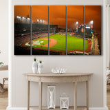 Oracle Park California, Stadium Canvas, Sport Art, Gift for him, Multi Panels B, Canvas Prints Wall Art Decor