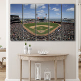 Oracle Park Formerly art Park, Stadium Canvas, Sport Art, Gift for him, Multi Panels B, Canvas Prints Wall Art Decor