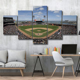 Oracle Park Formerly art Park, Stadium Canvas, Sport Art, Large Canvas, Multi Panels, Canvas Prints Wall Art Decor