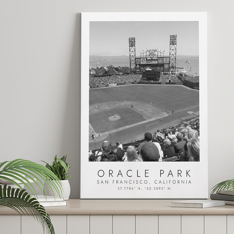 Oracle Park - San Francisco Giants Art Print