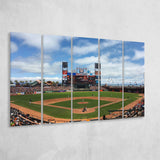 Oracle or att Park, Stadium Canvas, Sport Art, Gift for him, Multi Panels B, Canvas Prints Wall Art Decor
