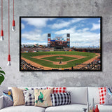 Oracle or att Park, Stadium Canvas, Sport Art, Gift for him, Framed Art Prints Wall Art Decor, Framed Picture