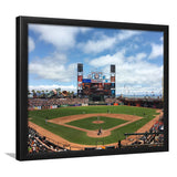 Oracle or att Park, Stadium Canvas, Sport Art, Gift for him, Framed Art Prints Wall Art Decor, Framed Picture