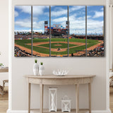 Oracle or att Park, Stadium Canvas, Sport Art, Gift for him, Multi Panels B, Canvas Prints Wall Art Decor