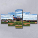 Oracle or att Park, Stadium Canvas, Sport Art, Large Canvas, Multi Panels, Canvas Prints Wall Art Decor