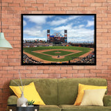 Oracle or att Park, Stadium Canvas, Sport Art, Gift for him, Framed Art Prints Wall Art Decor, Framed Picture