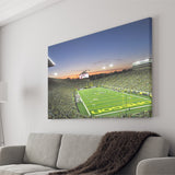 Oregon Ducks Stadium Canvas Prints Autzen Stadium Wall Art American,Sport Stadium Art Prints, Fan Gift, Wall Decor