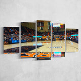 Oregon State Beavers Stadium Canvas Prints Gill Coliseum Wall Art,Multi Panels,Sport Stadium Art Prints, Fan Gift