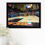 Oregon State Beavers Stadium Framed Canvas Prints Gill Coliseum Wall Art,Sport Stadium Art Prints, Fan Gift