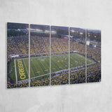 Oregon football Stadium, Stadium Canvas, Sport Art, Gift for him, Multi Panels B, Canvas Prints Wall Art Decor