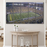 Oregon football Stadium, Stadium Canvas, Sport Art, Gift for him, Multi Panels B, Canvas Prints Wall Art Decor