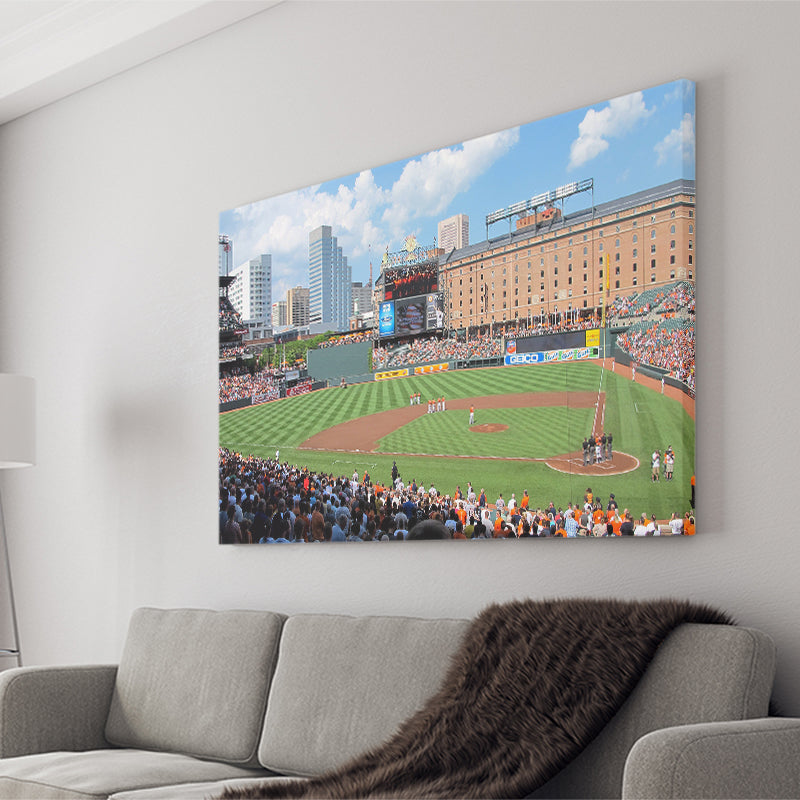 Oriole Park, Stadium Canvas, Sport Art, Gift for him, Fan Gift, Canvas Prints Wall Art Decor