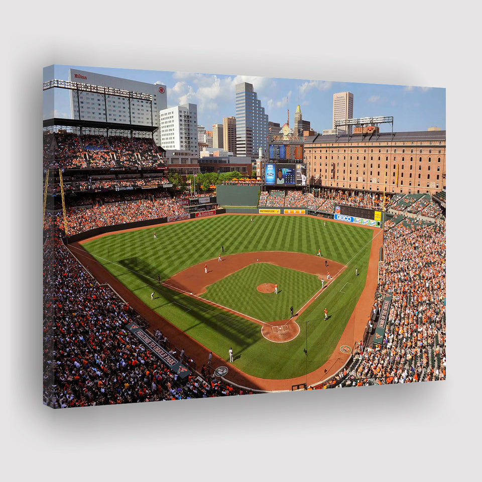 Oriole Park at Camden Yards, Stadium Canvas, Sport Art, Gift for him, Fan Gift, Canvas Prints Wall Art Decor