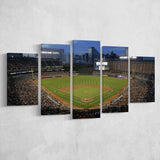 Oriole Park in Maryland, Stadium Canvas, Sport Art, Large Canvas, Multi Panels, Canvas Prints Wall Art Decor