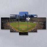 Oriole Park in Maryland, Stadium Canvas, Sport Art, Large Canvas, Multi Panels, Canvas Prints Wall Art Decor
