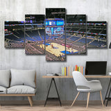 Orlando Magic Wall Art Amway Center Stadium Canvas Prints Basketball,Multi Panels,Sport Stadium Art Prints, Fan Gift