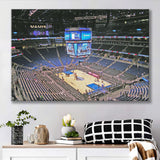Orlando Magic Wall Art Amway Center Stadium Canvas Prints Basketball,Sport Stadium Art Prints, Fan Gift, Wall Decor