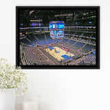 Orlando Magic Wall Art Amway Center Stadium Framed Canvas Prints Basketball,Sport Stadium Art Prints, Fan Gift