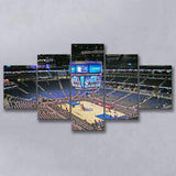 Orlando Magic Wall Art Amway Center Stadium Canvas Prints Basketball,Multi Panels,Sport Stadium Art Prints, Fan Gift