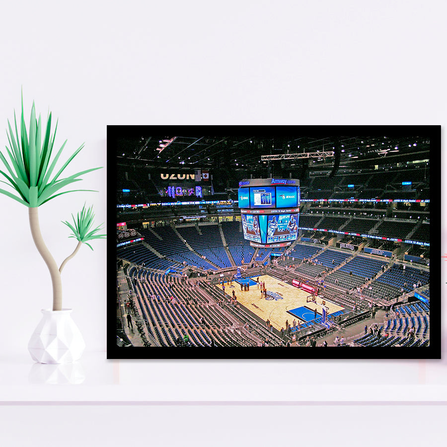 Orlando Magic Wall Art Amway Center Stadium Art Prints Basketball,Sport Stadium Art Prints, Fan Gift, Wall Decor