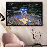 Orlando Magic Wall Art Amway Center Stadium Framed Canvas Prints Basketball,Sport Stadium Art Prints, Fan Gift