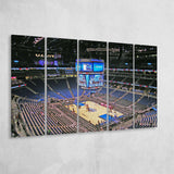 Orlando Magic Wall Art Amway Center Stadium Canvas Prints Basketball,Multi Panels B,Sport Stadium Art Prints, Fan Gift