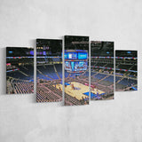 Orlando Magic Wall Art Amway Center Stadium Canvas Prints Basketball,Multi Panels,Sport Stadium Art Prints, Fan Gift