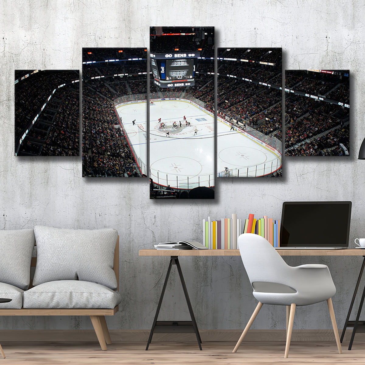 indoor plant wall canadian tire Ottawa Senators Stadium Canvas Prints Canadian Tire Centre Wall Art,Multi Panels,Sport Stadium Art Prints, Fan Gift