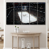 Ottawa Senators Stadium Canvas Prints Canadian Tire Centre Wall Art,Multi Panels B,Sport Stadium Art Prints, Fan Gift