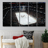 Ottawa Senators Stadium Canvas Prints Canadian Tire Centre Wall Art,Multi Panels B,Sport Stadium Art Prints, Fan Gift