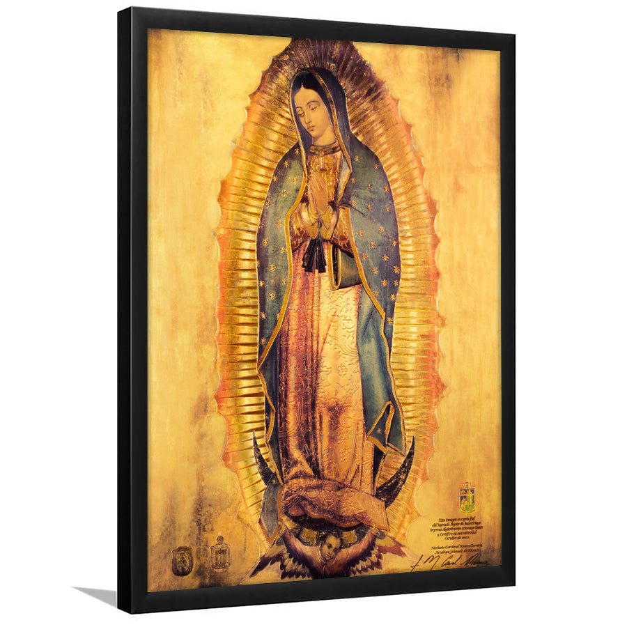 Our Lady Of Guadalupe Virgin Mary Religious Art Virgen De Guadalupe Print 1 Framed Art Print Wall Decor - Painting Art, Framed Picture